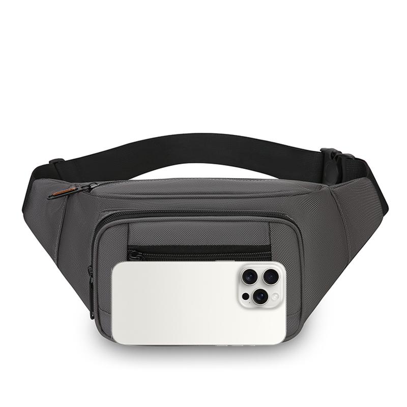 Men's Ultra Thin Lightweight Anti-Theft Sports Waist Bag for Outdoor Running Travel Essential Compact Mobile Waist Pack