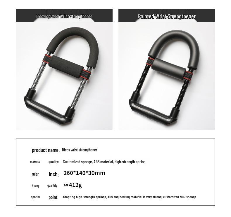 Adjustable Hand Grip & Arm Strength Trainer for Home Fitness