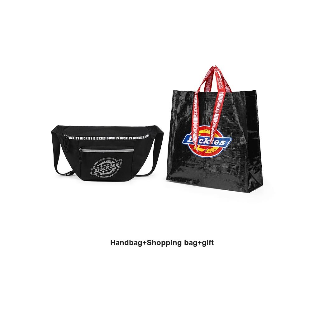 Dickies Спортивная сумка-кроссбоди унисекс с большим принтом логотипа, модная, многослойная, большой вместимости 202U90LBB56