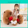 Capybara Angel Plush Toy With Moving Mechanism For Kids Kids Gift