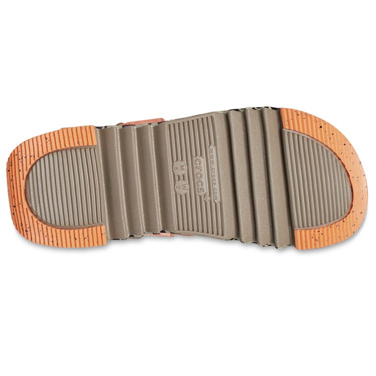 Crocs Легкие нескользящие спортивные сандалии Hiker Xscape EVA Printed, женские сандалии, оранжево-коричневые 208611-2BY