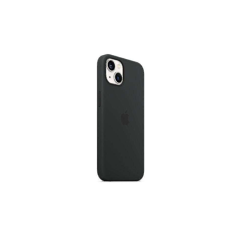 (полночь) Силиконовый чехол с MagSafe для iPhone 13