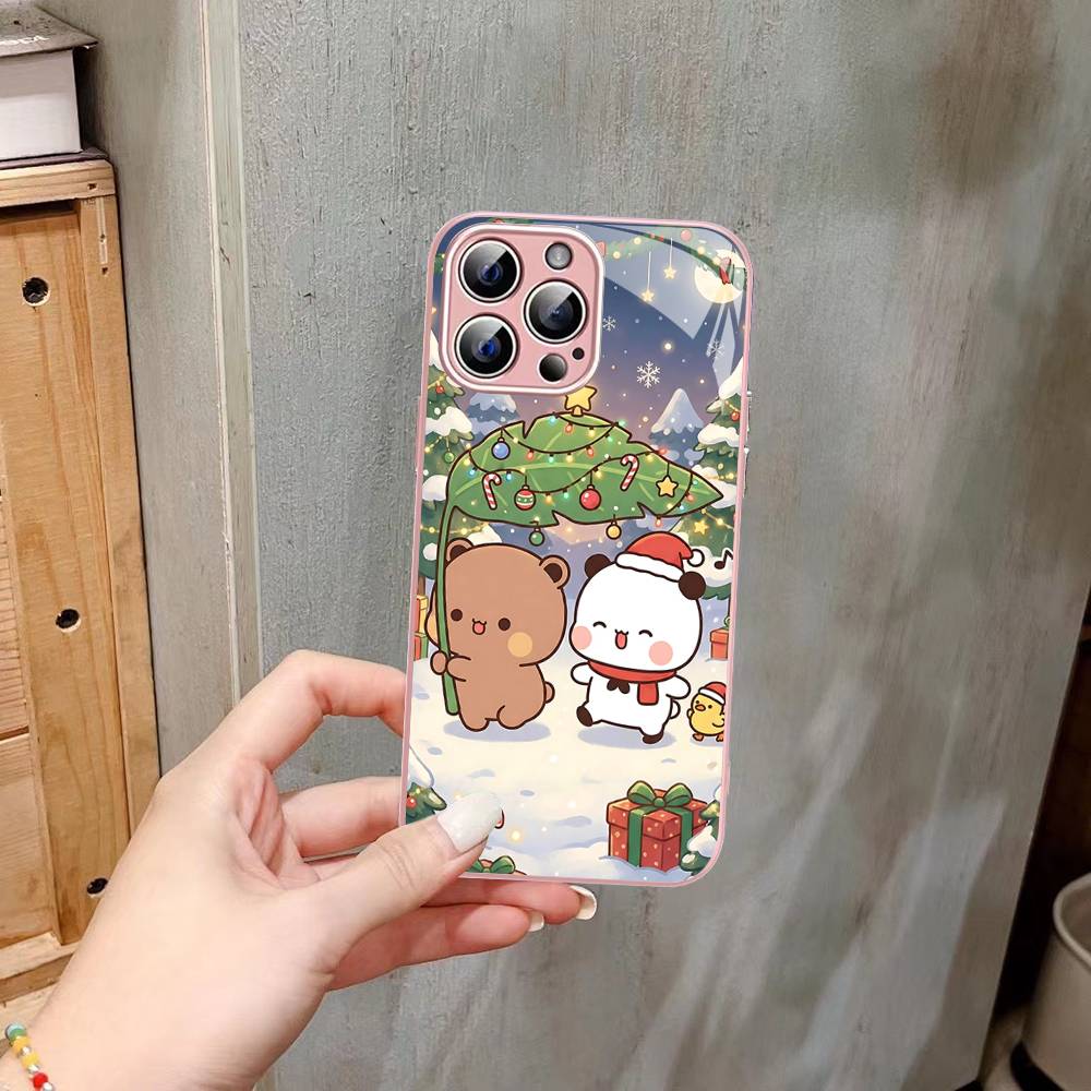 Милое Закаленное Стекло Bubu Dudu Для Iphone 14 13 12 11 Pro Mini XS MAX 14Plus X XS XR Чехол