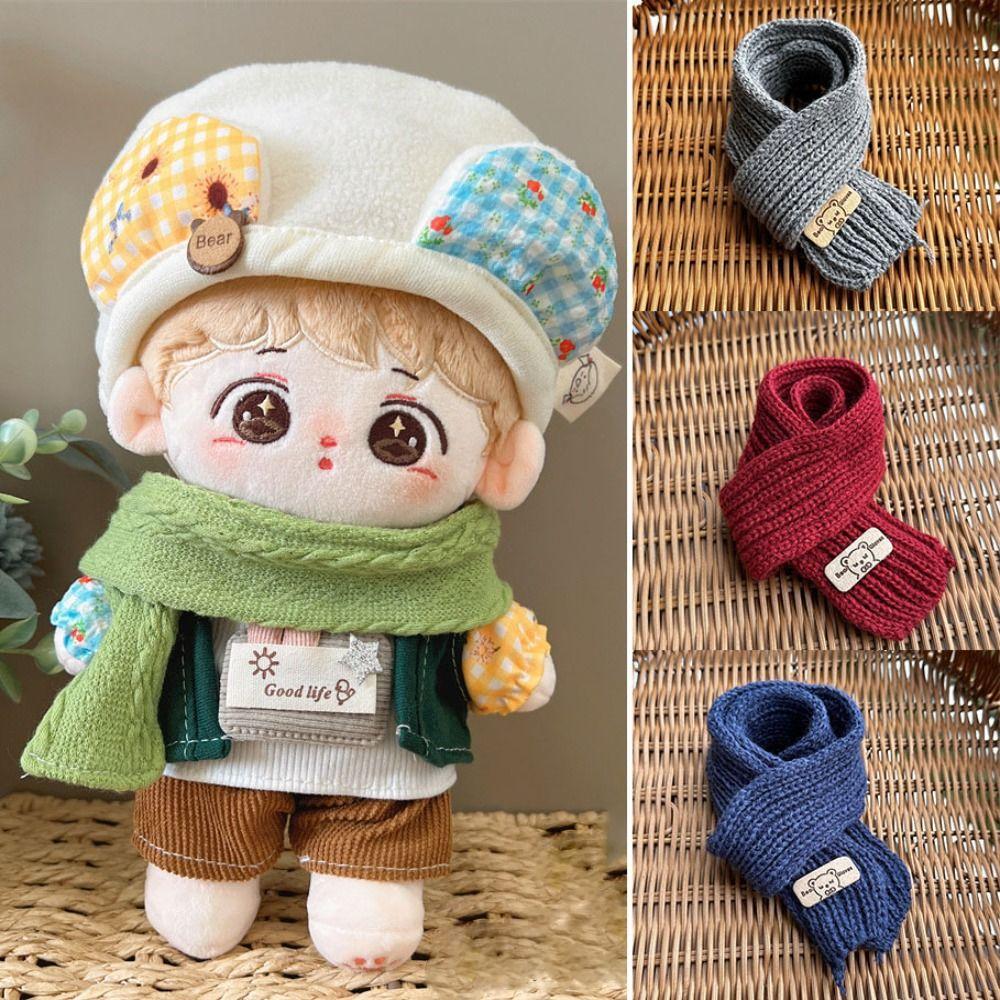 Fashion Doll Clothes Multi-colors Little Bear Scarves Dolls Accessories  for 20cm Cotton Dolls