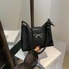 Women Casual Mini Underarm Bucket Bag Single Shoulder Crossbody Daily Handbag