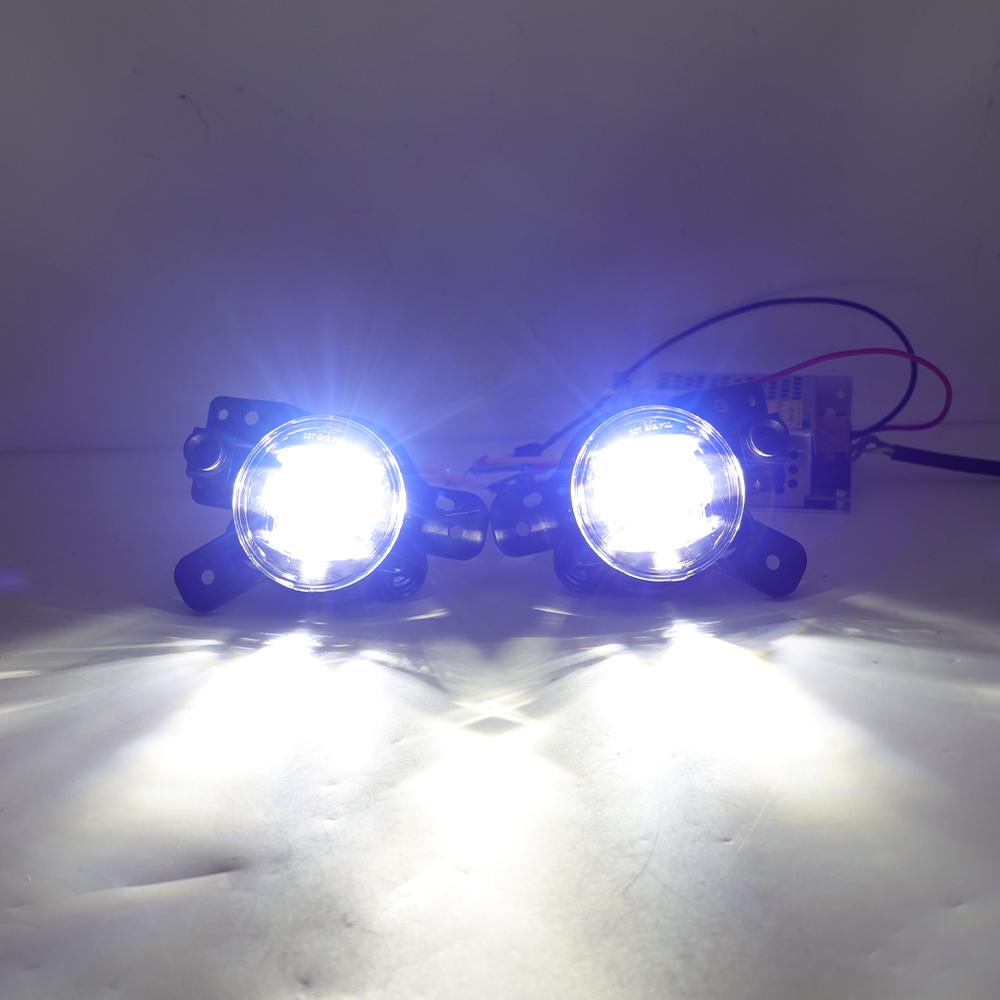 LED Fog Light Kit For Chevrolet Colorado 2025 US Fog Lamp Frame Assembly Headlight Cover With Radar Hole Car Accessories Replace