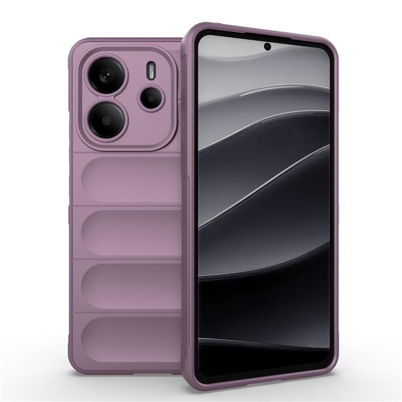 Для Redmi Note 14 4G 24117RN76G Глобальная Крышка Для Redmi Note 14 Чехол 6.67 дюйма Резиновый Ударопрочный Мягкий Силиконовый Защитный Бампер