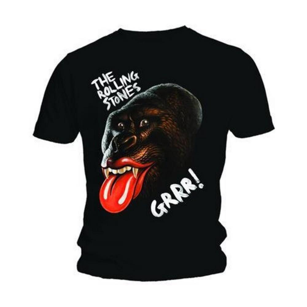 The Rolling Stones Футболка унисекс для взрослых Grrr Gorilla