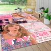 Taylor Swift Music Collage Carpet Rug Soft Washable Antislip Home Living Room Sofa Mats Personalized Christmas Rug