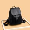 Schoolbag1011 New Women's Backpack Simple Versatile Tassel Large Capacity Mom Travel Backpack Student Backpack 1188