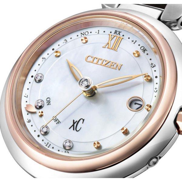 Citizen ES9466-65W ( Watch xC xC Mizu Collection Titania Happy Flight Eco-Drive Radio-controlled Floret Diamond Model)