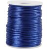 Satin Cord 2 Mm - Luxury - Dark Blue - 50 M Roll - Quality Satin - Ideal for Decoration