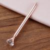 Шариковая ручка-роллер школьные канцелярские принадлежности свадебные канцелярские принадлежности кристалл алмаз металл розовое золото люксовый бренд спиннинг