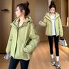 Padded clothes winter hooded padded clothes women's short pie to overcome warm fashion thickened new padded jacket