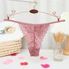 Lace Panties Sexy Low Waist Thong Ladies Comfortable Breathable Cotton Crotch Panties