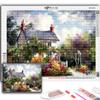 DIY 5D Diamond Painting Forest Hut Cross Stitch Kit Full Drill Embroidery Mosaic Art Picture of Rhinestones Gift