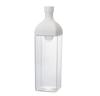 HARIO Kirk Bottle 1200ml White Resin Pitcher with Strainer, Made In Japan, KAB-120-W