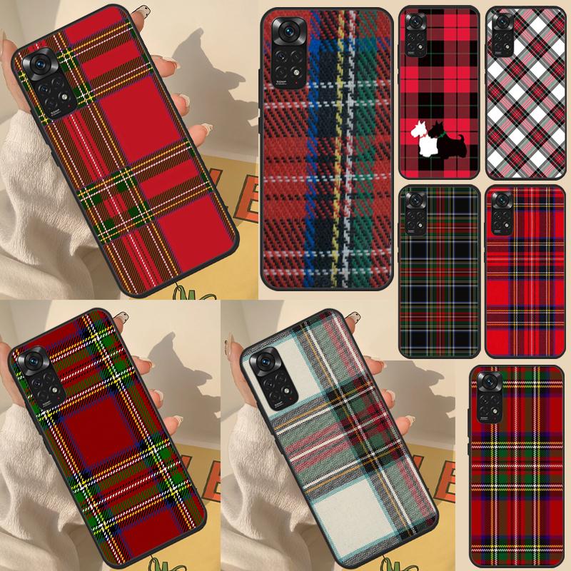 Чехол с узором в клетку Clan Stewart Dress Tartan для Xiaomi Redmi 12C 10A 10C 9C Note 12 Pro 11 Pro 10 Pro 9 8 Pro 10S 11S 12S