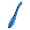 Satisfyer Elastic Game Dark Blue Flexible Vibrator Foldable Couple Vibrator Pinching Electric Ring Versatile G Spot Clitoris Simultaneous Stimulation
