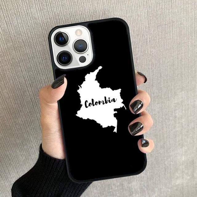 Colombia Flag Phone Case For iPhone 17 Air 16 15 14 plus 11 12 13 Pro max Soft Bumper Shell Cover coque