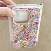 INS Чехол с принтом подсолнуха для iPhone 17 Pro Max iPhone 16 15 14 13 Pro Max 11 17e 16e Роскошная кожаная текстура Мягкий силикон Матовая крышка