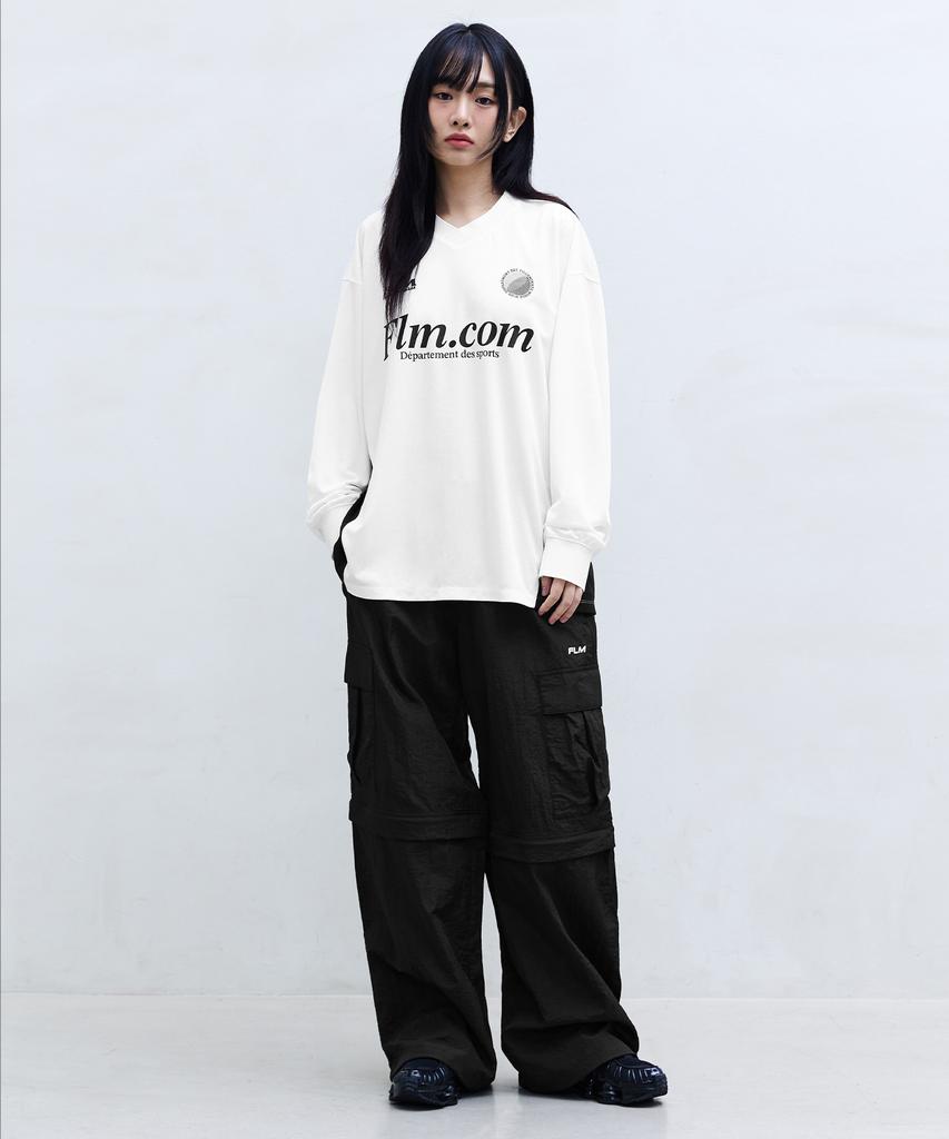 FILLUMINATE Flm Block Long Sleeve - White