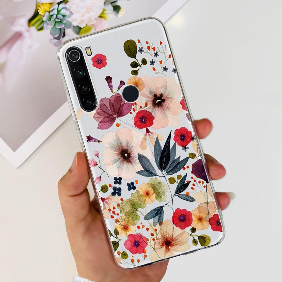 Для Xiaomi Redmi Note 8 8T Чехлы для телефона Модный Расписной Мягкий Силиконовый Задний Чехол Для Redmi Note 8 Pro Funda Note8 T 8Pro Бампер