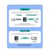 SAMZHE RS485 на Ethernet Сетевой Серверный Шлюз