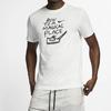 Nike DRI-FIT Running Quick Dry Breathable Athleisure Casual Sports Short Sleeve White Men's AO0651-133