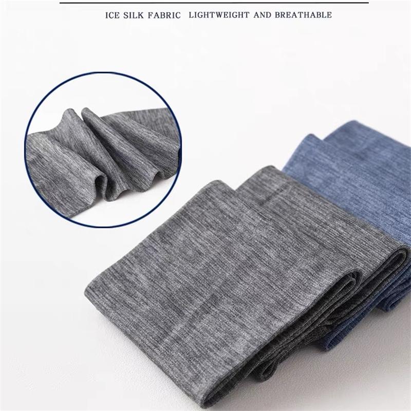 20 пар/лот мужские носки летние тонкие шелковые деловые носки средней длины дышащие антибактериальные ультратонкие черные носки для мужчин