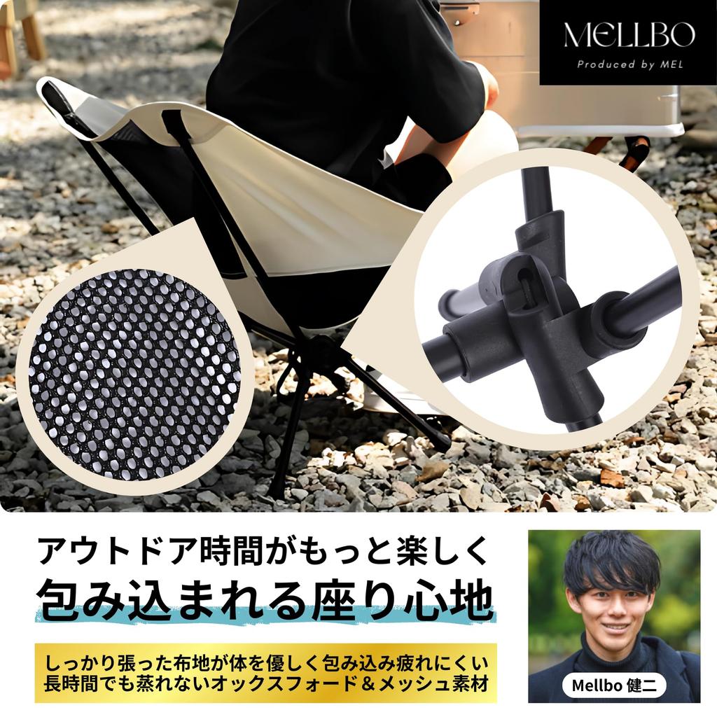 Mellbo Уличная Складная Сумка для Хранения для Кемпинга Дышащая Сетка Грузоподъемность Легкое Кресло, Кресло, Кресло, Сталь, В Комплекте, Материал, 150 кг, Сборка,