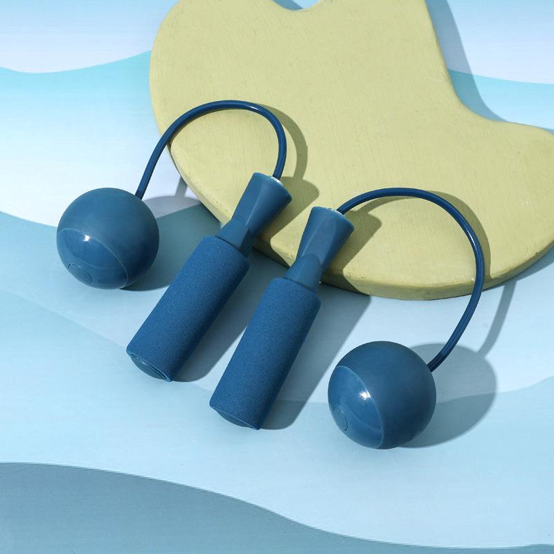 Беспроводная скакалка для фитнеса, утяжеленное устройство для сжигания жира и похудения, гравитационный беспроводной мяч, студенческая скакалка двойного назначения