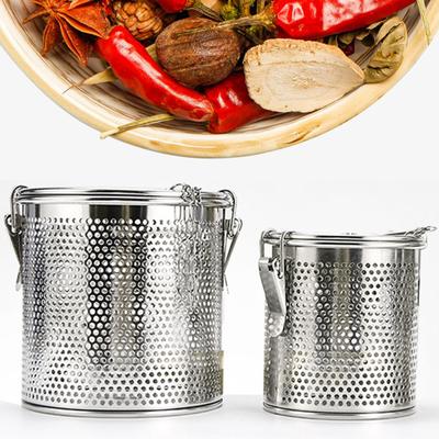Чайная корзина-фильтр с дополнительным замком, мелкая сетка, не повреждающая руки, мелкая сетка