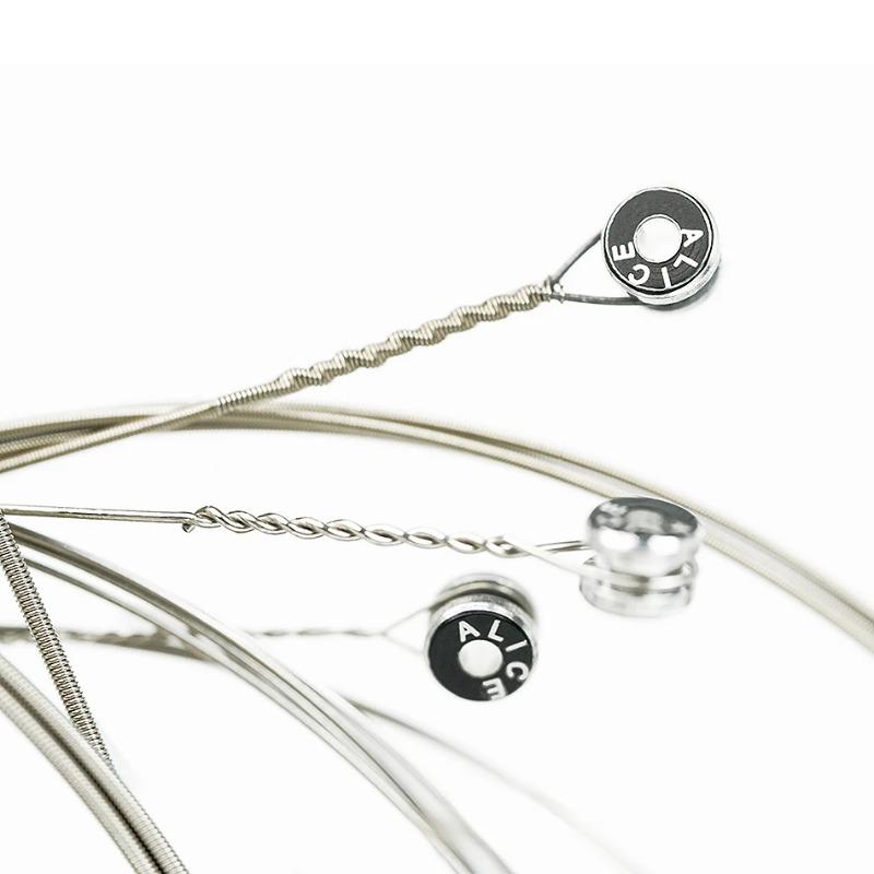 Набор струн для электрогитары Alice со стальным сердечником, обмотанный никелированным сплавом A506-SL A506-L A503 Наборы струн