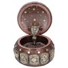 Music Box Fashion Creativity Rotating 12 Constellations Firends Birthday Holiday GiftsCoppery