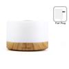 Wood Grain Essential Oil Diffuser Remote Control Ultrasonic Air Humidifier Scent Diffuser, with Timer, Auto-Off, 7 Color Lights