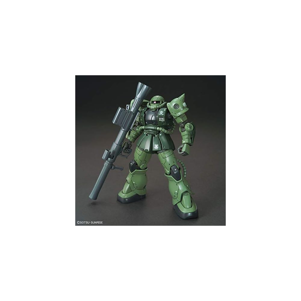 Bandai Spirits HG Мобильный доспех Гандам: Происхождение Заку II C-6/R6 Масштаб 1/144 Пластиковая модель-конструктор с цветовой кодировкой