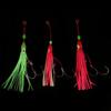 Swim Portable Fishing Tackle Squid Skirt Lure Soft Silicone Saltwater Octopus Bait Hook
