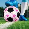 Peppa Pig Theme Size 5 Soccer Ball, Suitable for Both Indoor and Outdoor Matches, a Gift Suitable for Everyone.