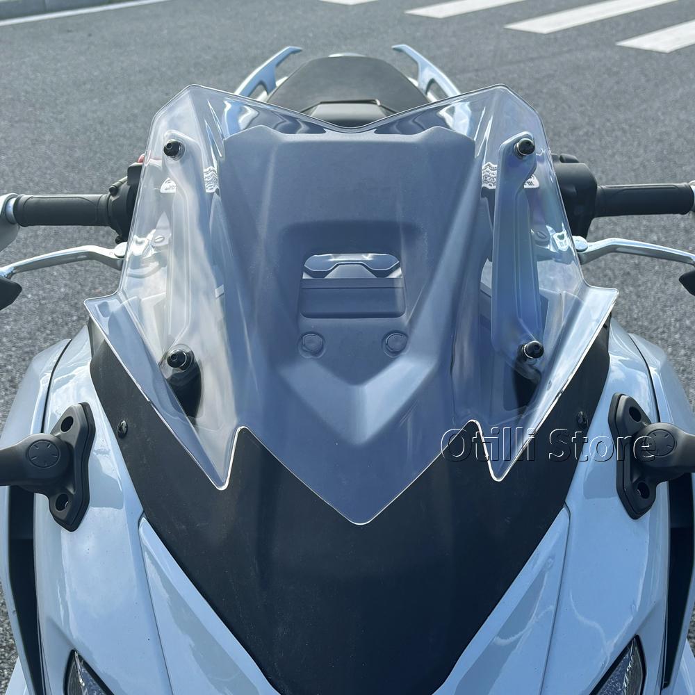 Новый для YAMAHA T-MAX560 TMAX560 TECH MAX T-MAX 560 2022-2026 Мотоцикл V-Tech Line Спортивный Ветрозащитный Козырек Дефлектор Ветрового Стекла