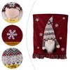 Christmas Chair Back Covers Gnome Chair Covers Xmas Dining Chair Covers For Home Kitchen Dining Room Decor