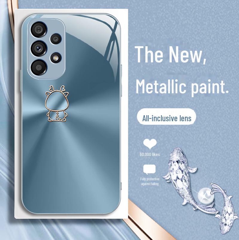 Samsung S9 Градиент Longbao+ S9Plus Жидкое Стекло S11E Чехол, Всесторонний, Защита от Падений и Грязеотталкивающий.