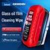 Красная прочная салфетка для удаления масляной пленки с лобового стекла, окон и зеркал