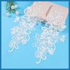 Car Bone Pair Flower Princess Dress Patch Pair Flower Bridal Headdress Veil Jewelry Headband Material Pair Flower Lace