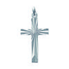 [J5715] - Серебряный кулон «Крест» - 30x16 мм