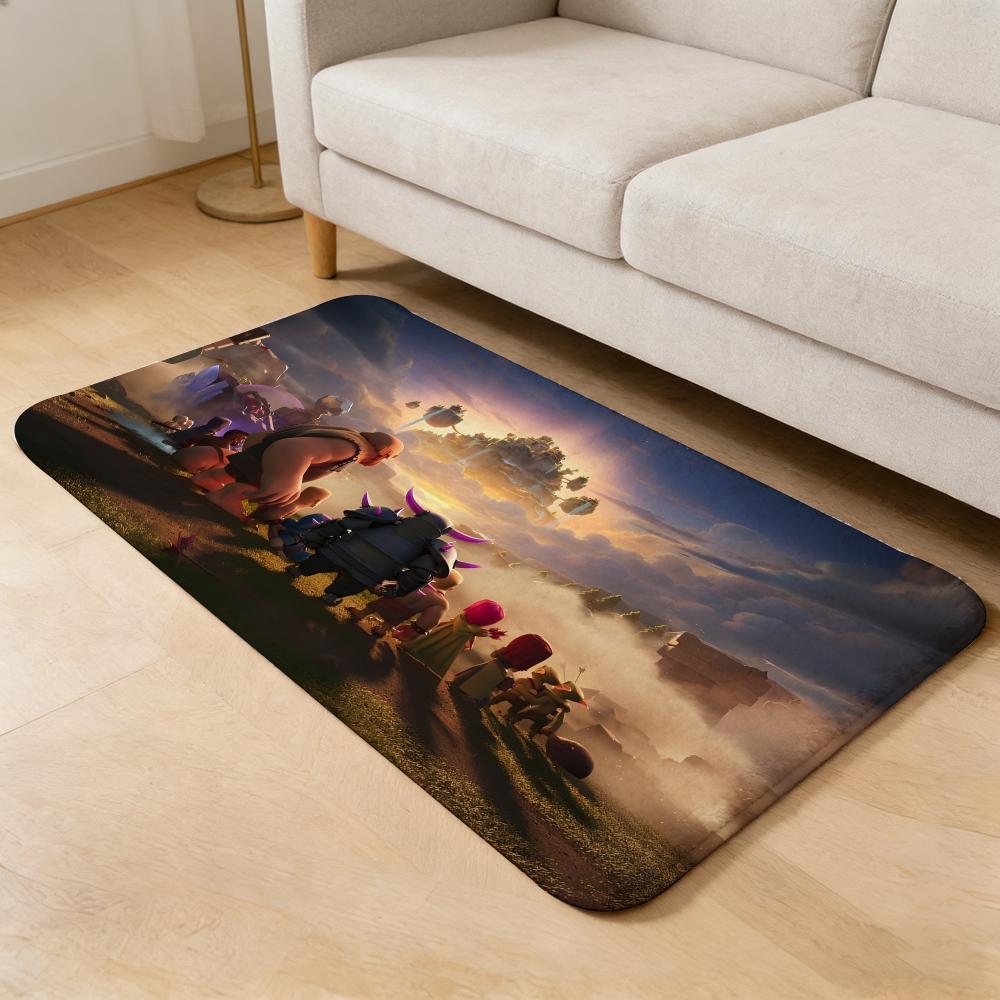 Competitive A-Apex Legends Floor Mat Flannel Door Mat Non-Slip Absorbent Washable Indoor Home Rug