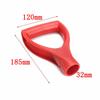Красный пластиковый совок, поли-D-образная ручка для замены лопаты, вилка, 32 мм, новинка