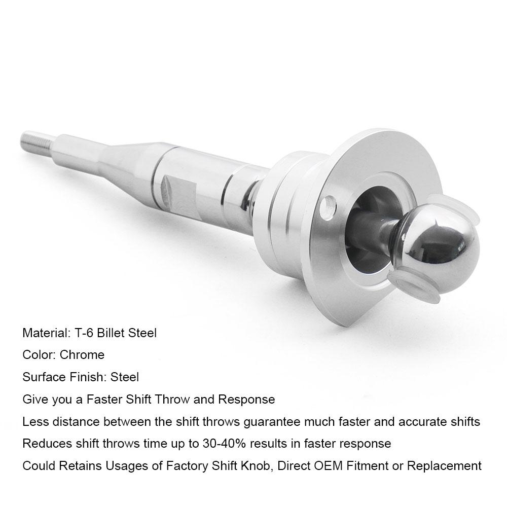 Короткий рычаг переключения передач Racing Sport для Nissan 90-96 300ZX Z32, стальной короткий рычаг переключения передач
