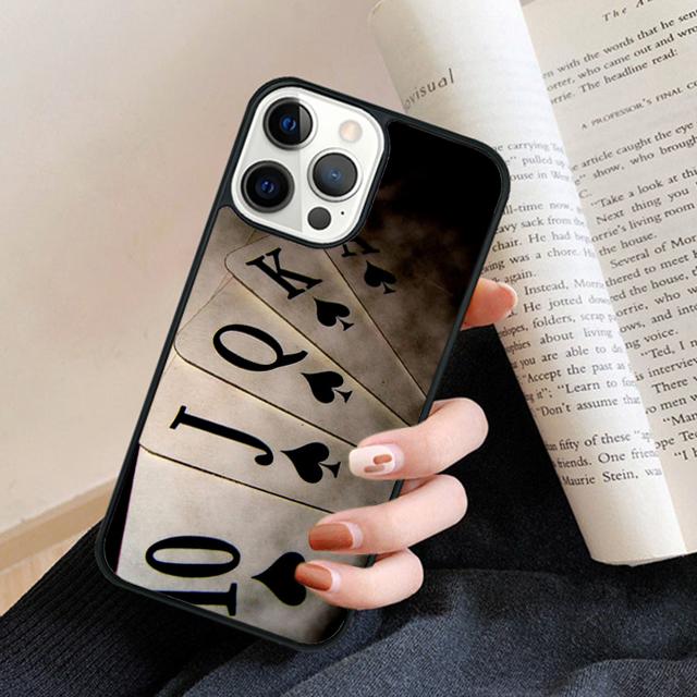 Чехол-накладка на заднюю панель телефона с изображением Туза Пик для iPhone 17 Air 16 15 14 13 11 12 Pro Max Plus Fundas Coque
