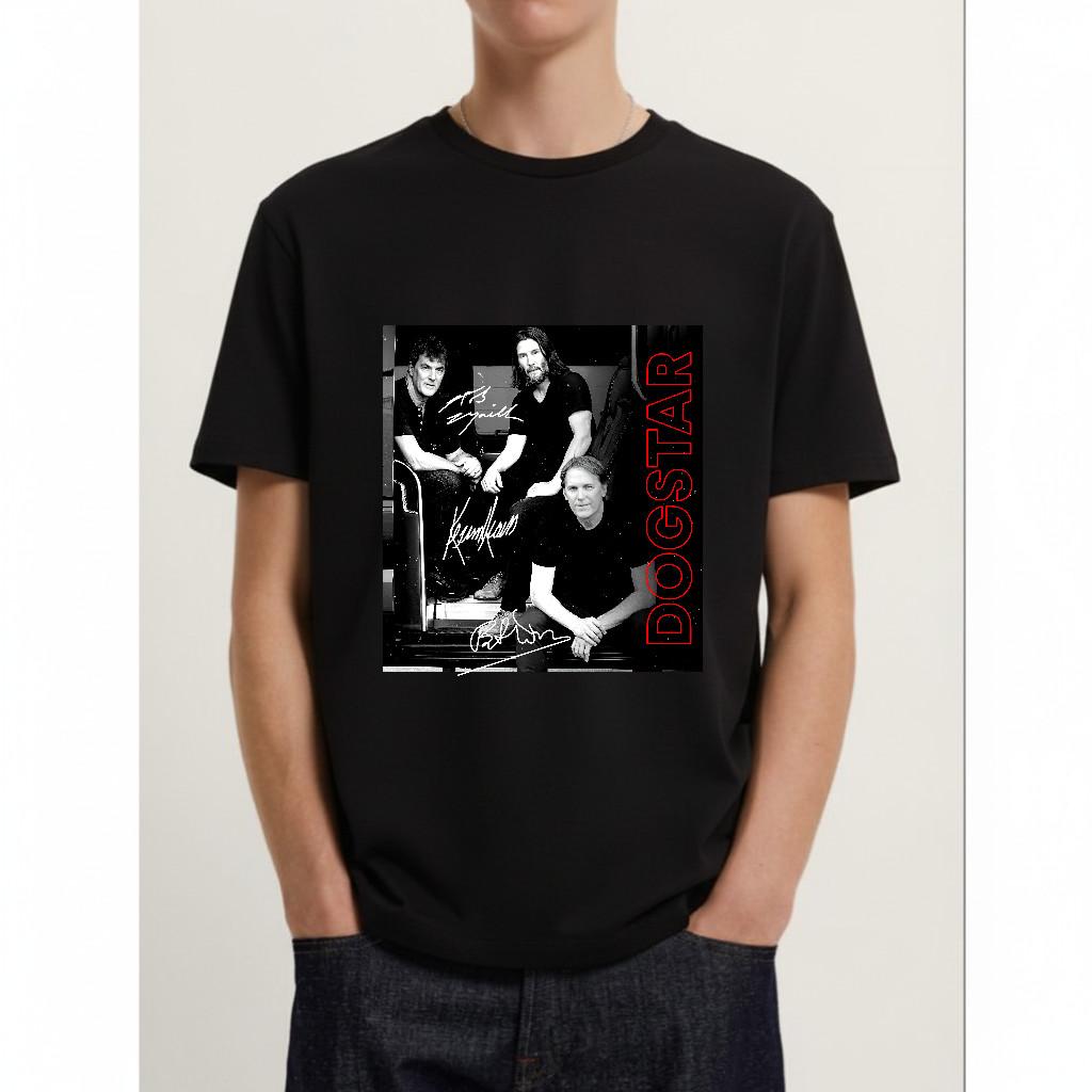 Dogstar Band Signature Cotton Unisex Black TShirt